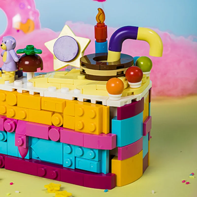 Пантази Хэллоуин ведьма торт на день рождения строительный блок игрушка |