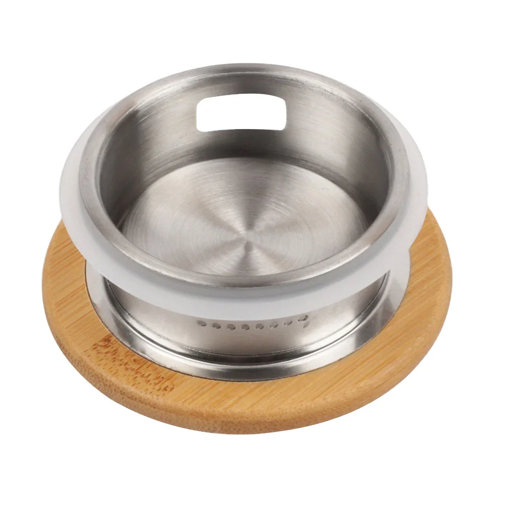 

Pitcher Lid Water Lids Cover Glassfor Covers Teapot Jug Replaceable Kettle Woodenjar Bottle Stoppers Beverage Lemonade Dispenser
