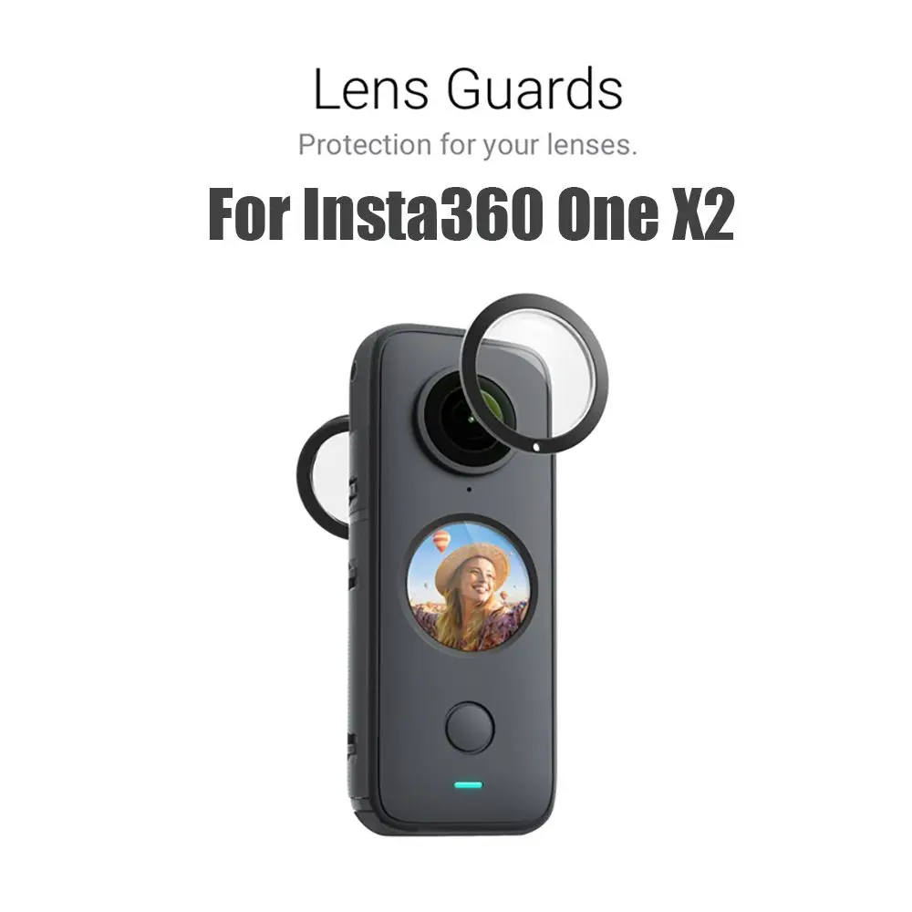 

For Insta360 ONE X2 Sticky Lens Guards Dual-Lens 360 Mod For Insta 360 ONE X2 Protector Accessories New