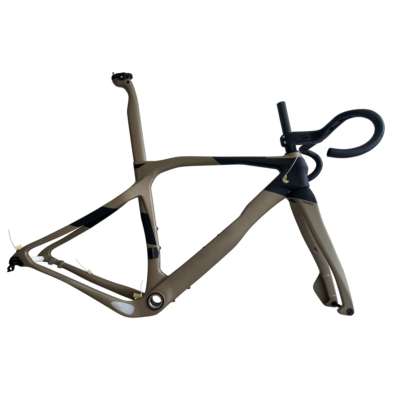 

2022 Newest Painting Gravel Disc Carbon Road Bike Frames Black INC Handlebar UD Frameset Bicycle Ship XDB DPD UPS