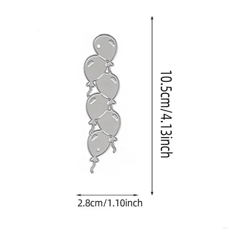 Balloon Metal Rutcure Dies ScrapBooking Stencil Card из тиснений DIY Photo Almam Q5WC