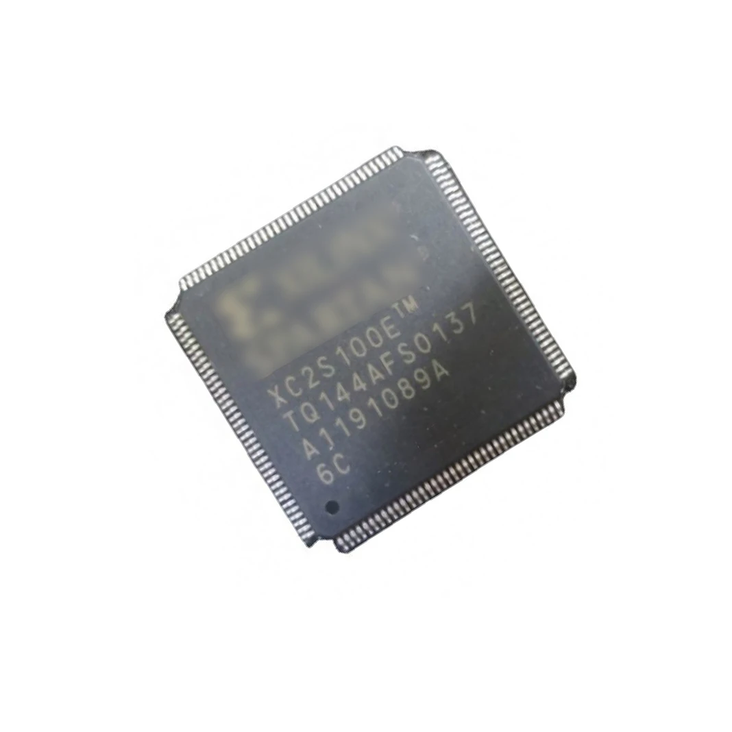 

1PCS/lot XC2S100E-6TQG144C XC2S100E-6TQG144I XC2S100E QFP144 main control processor chip 100% new imported original