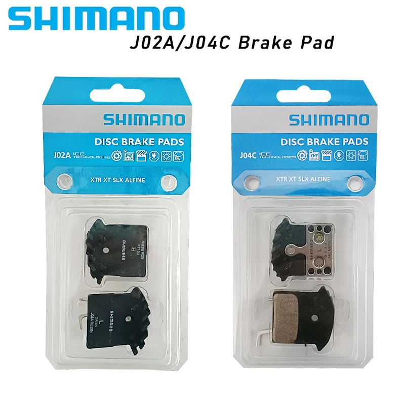 

SHIMANO 1/2/4 Pairs J02A J04C Brake Pads Resin Disc Brake Pads For M9000 M987 M985 M8000 M785 M675 M666 M615 S700