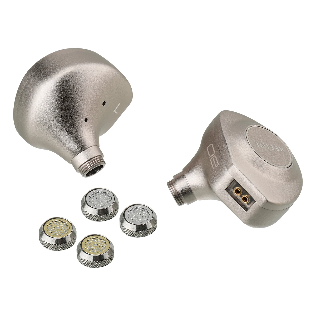 Динамический драйвер KEFINE Delci AE 10 мм DLC + PU с диафрагмой Hi-Fi проводные наушники IEM