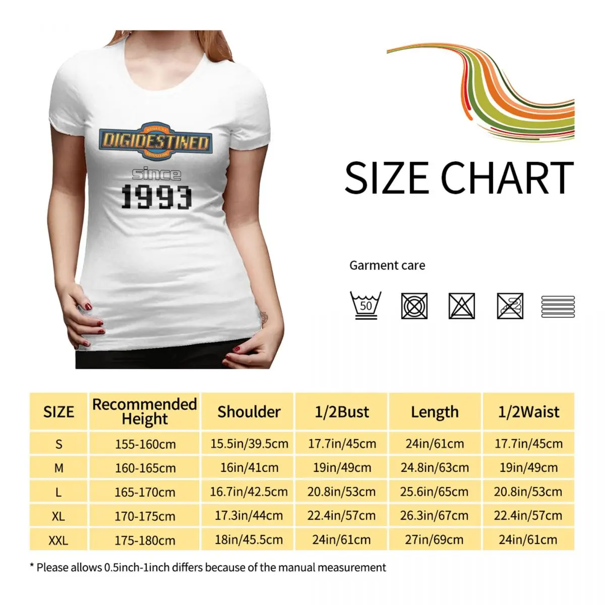 Женская футболка с коротким рукавом цифровые монстры