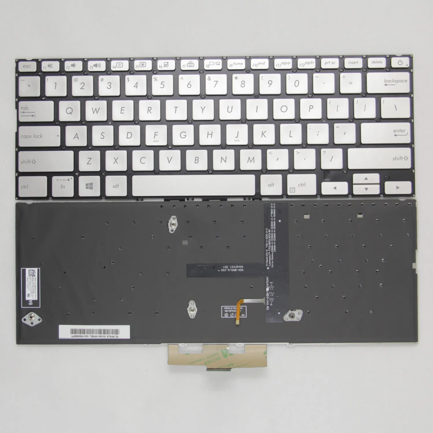 

New US Keyboard Backlit for Asus ZenBook 14 UX433 U4300F UX433F UX433FA UX433FN UX433FL English Laptop Keyboard Backlight