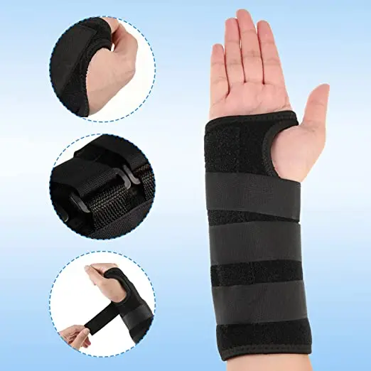 

2Pcs Wrist Braces Hand Support Bands Outdoor Wristband Weightlifting