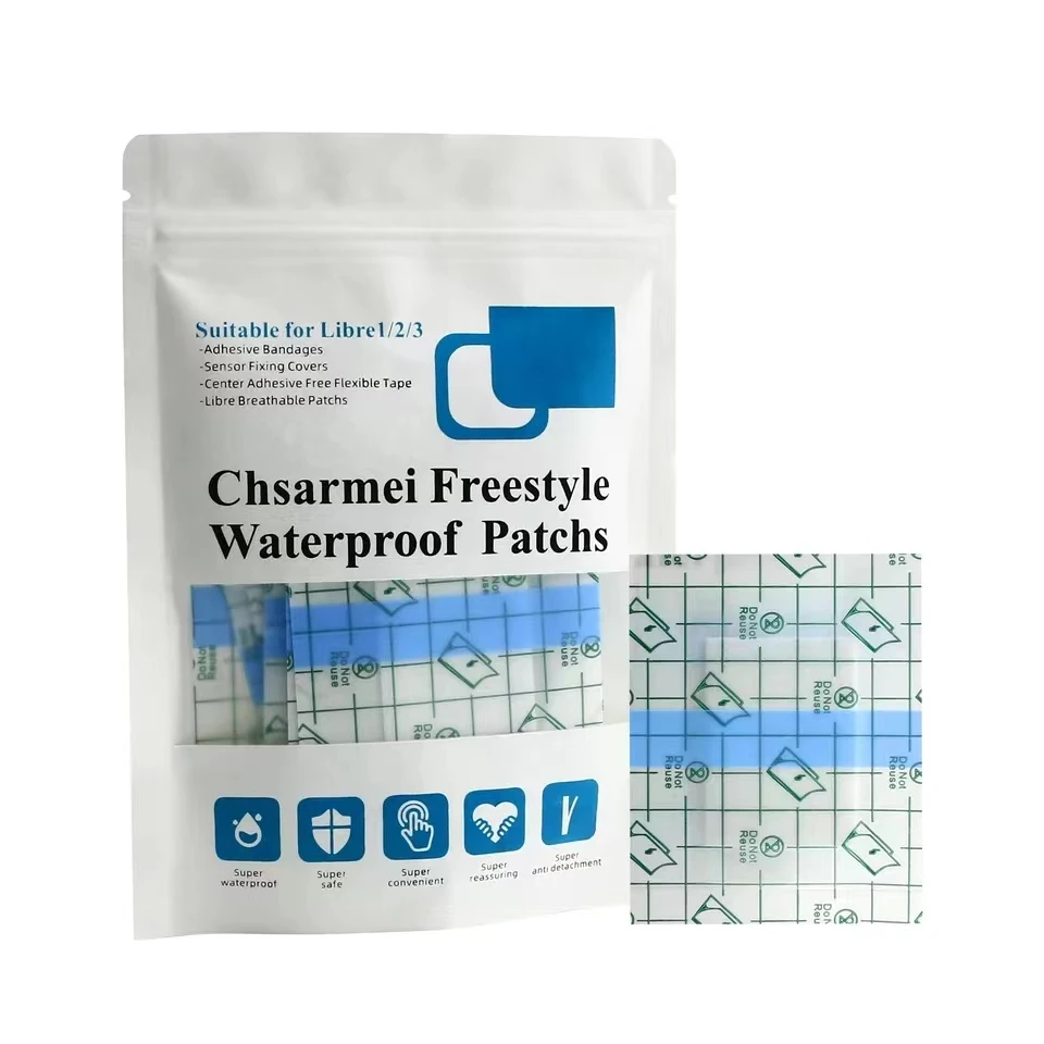 Водонепроницаемый Тестер уровня глюкозы в крови с антипригарным датчиком