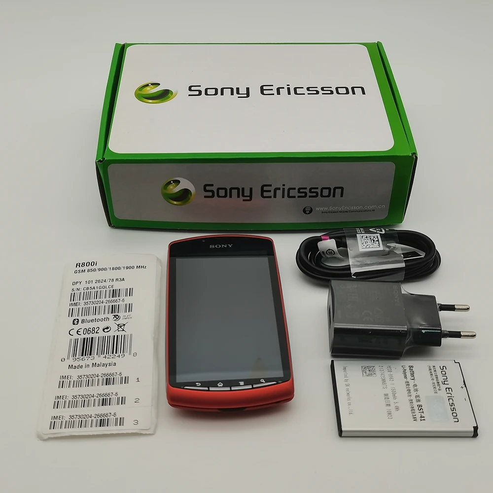 Оригинальный смартфон Sony Ericsson Xperia PLAY Z1i R800i 3G мобильный телефон 4 0 'ɵ Мп R800 Android