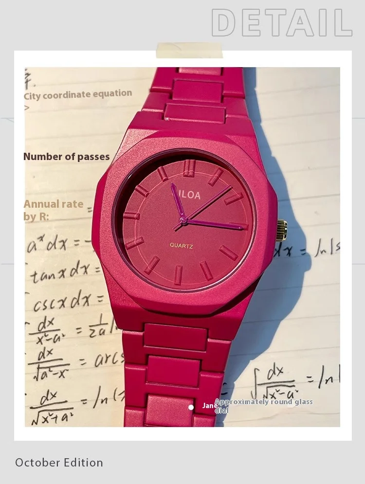 Новые женские часы CILOA Dopamine 2024 Студенческие Кварцевые