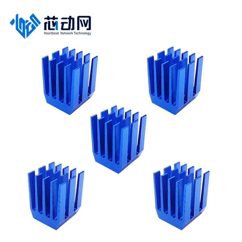 Алюминиевый радиатор для 3D-принтера детали радиатора охлаждения Raspberry Pi TMC2209 A4988