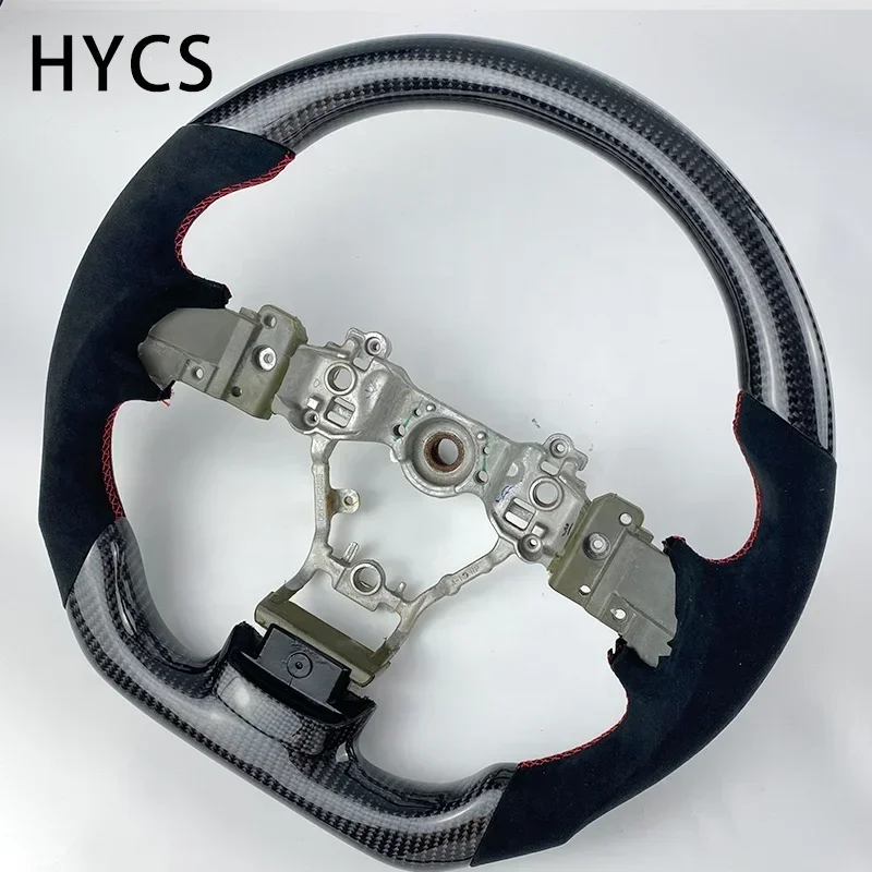 Модифицированный руль из настоящего углеродного волокна на заказ для руля Subaru