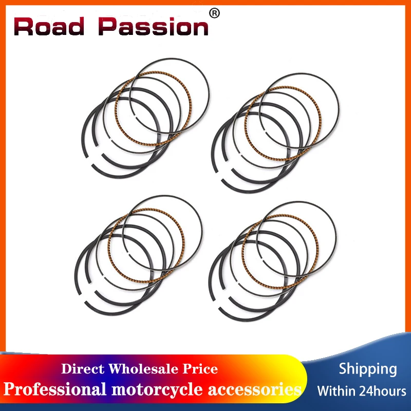 

Road Passion 4Sets Motorcycle 49mm STD Piston Rings For KAWASAKI ZR250 BALIUS 250 1989-1996 ZR