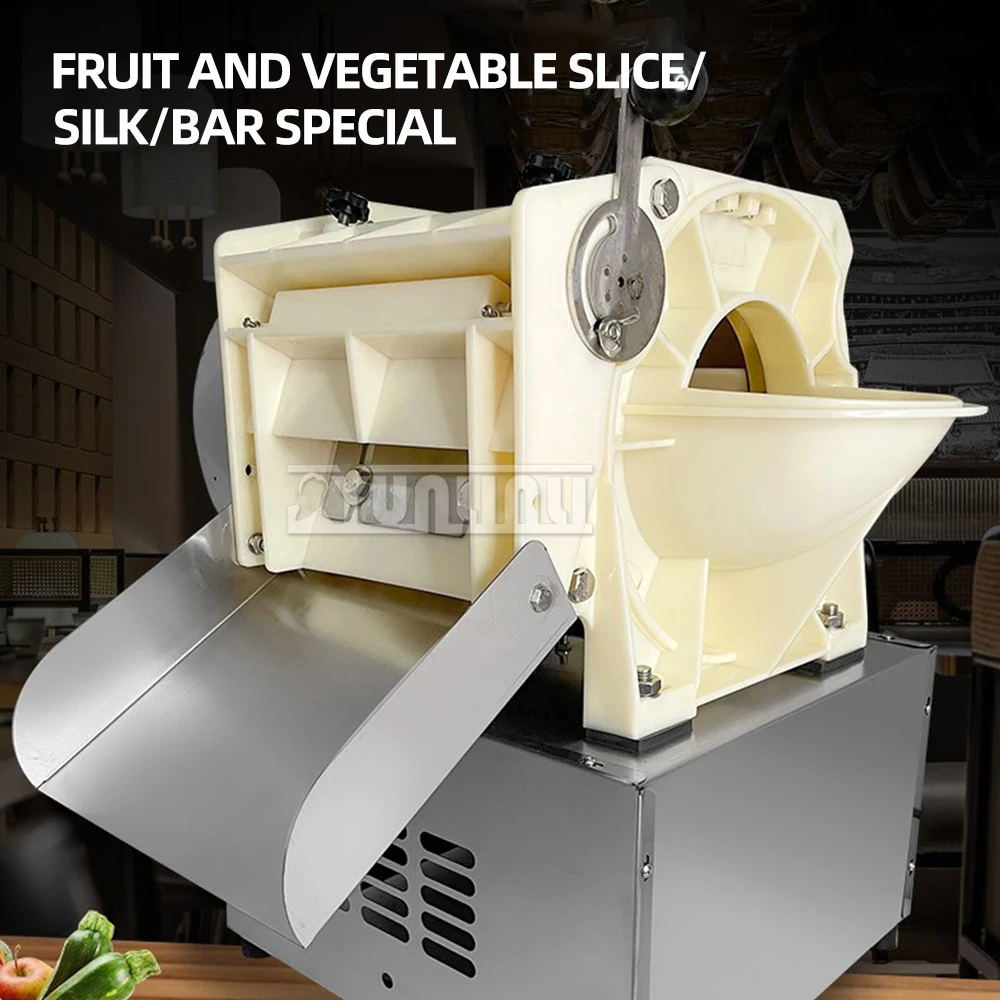 Электрическая машина для измельчения картофеля коммерческая резки овощей