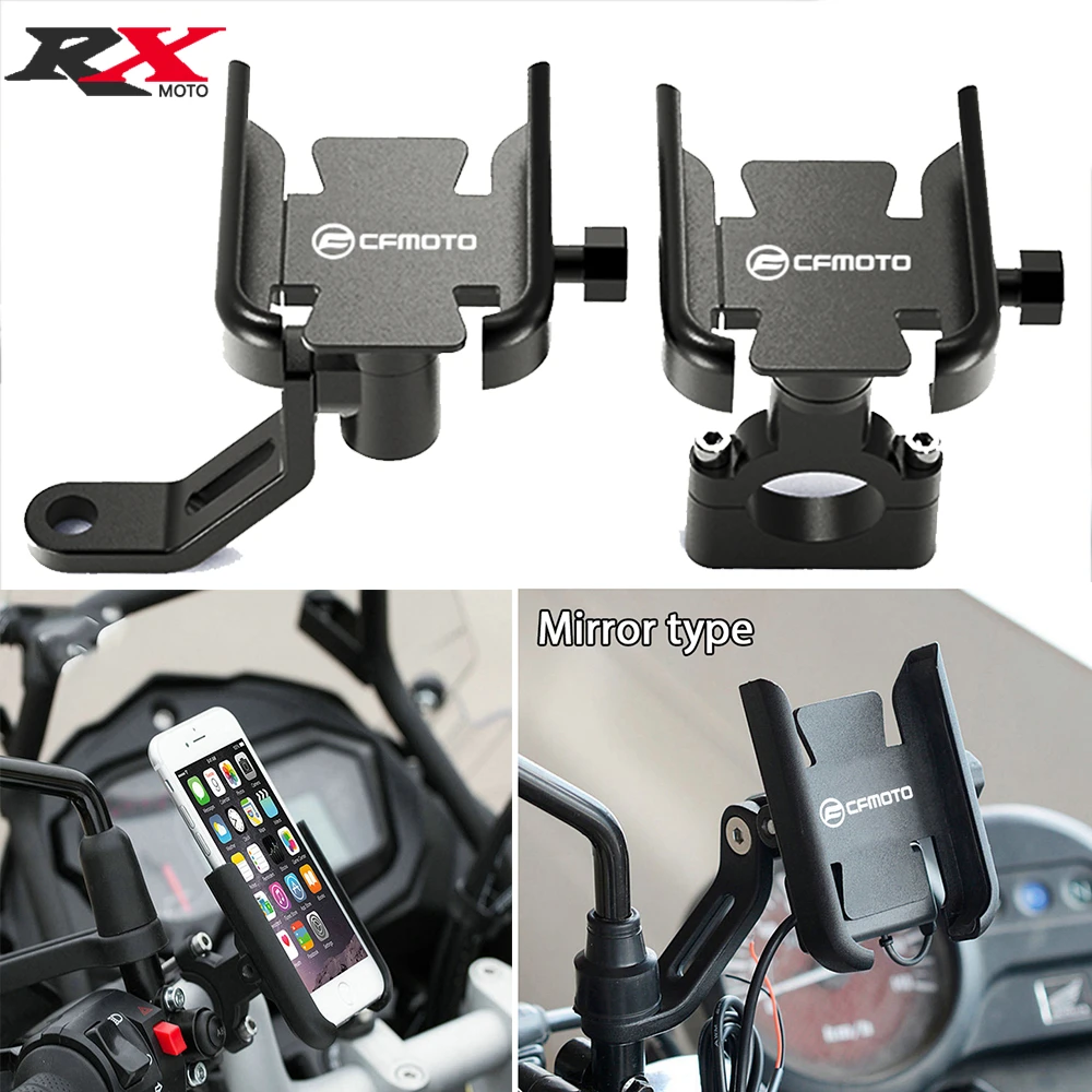 

Motorbike Handlebar GPS Stand Bracket Mobile Phone Holder For CFMOTO 150NK 250NK 400NK 650NK 250 SR 650 MT 150 250 400 650 NK