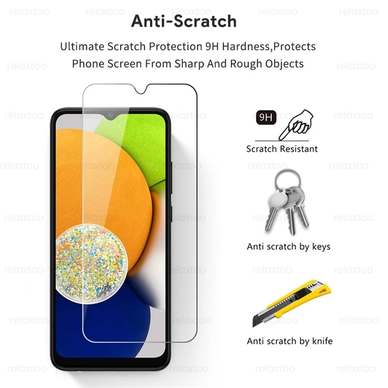 2in1 camera glass for samsung galaxy a03 2021 a 03 03a sm a035fds 6 5 phone screen protectors lens protective film guard cover free global shipping