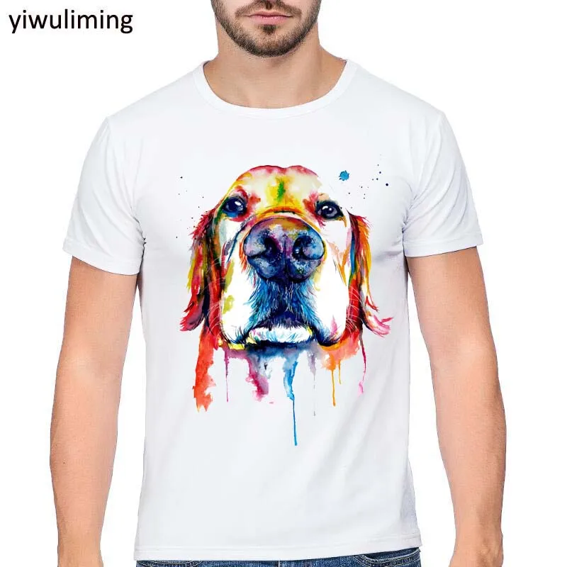 Summer Male Short-sleeve T-shirt Border Collie Women Funny Print Ladies T-shirt Girl O-collar White Shirt Short