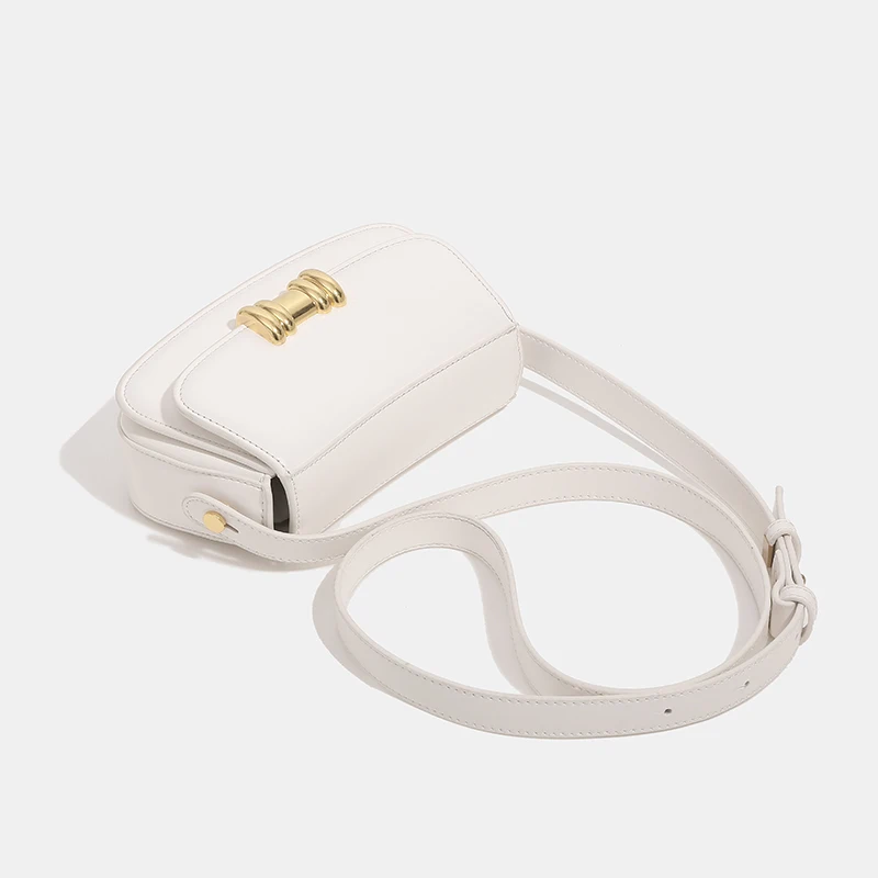 Высококачественная дизайнерская сумка на плечо однотонная женская простая