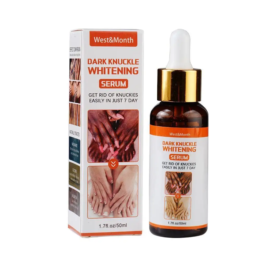 

50ML Dark Knuckles Whitening Serum Dark Knees and Elbows Lightening Serum Dark Spots Cream Body Oil Lighten Melanin Body Care