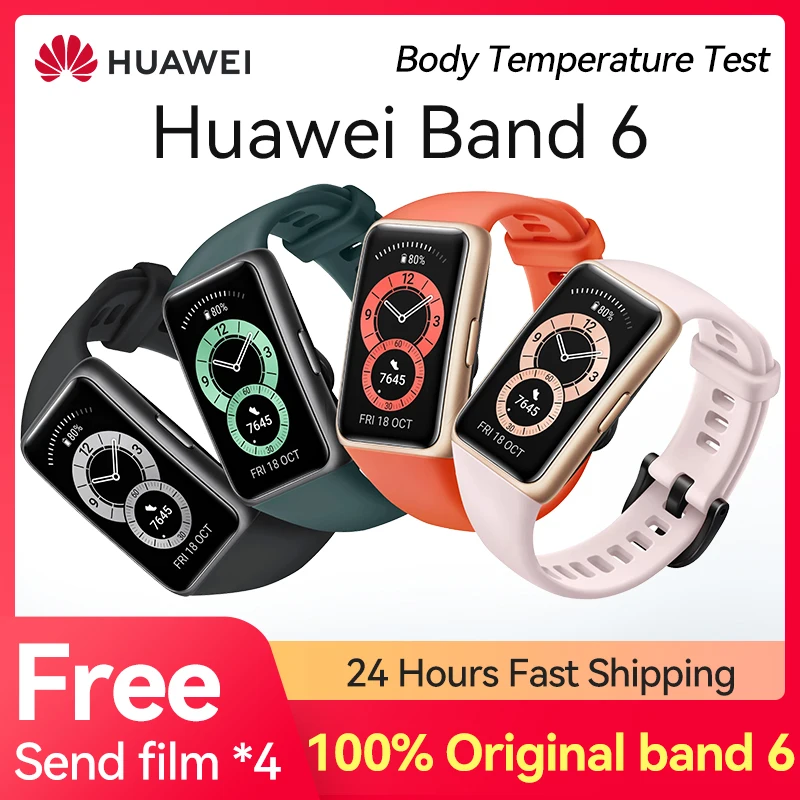 

Смарт-часы Huawei с монитором сердечного ритма, 6 дюймов