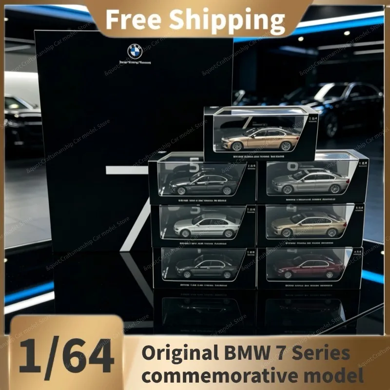 Фото В наличии: Коллекционная модель BMW 7-й серии G70, серия AR, масштаб 1:64, из сплава. №1