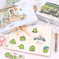 50pcs cute dinosaur sticker fridge phone tablet cup computer notebook ipad stationery personalized kawaii stationery stickers