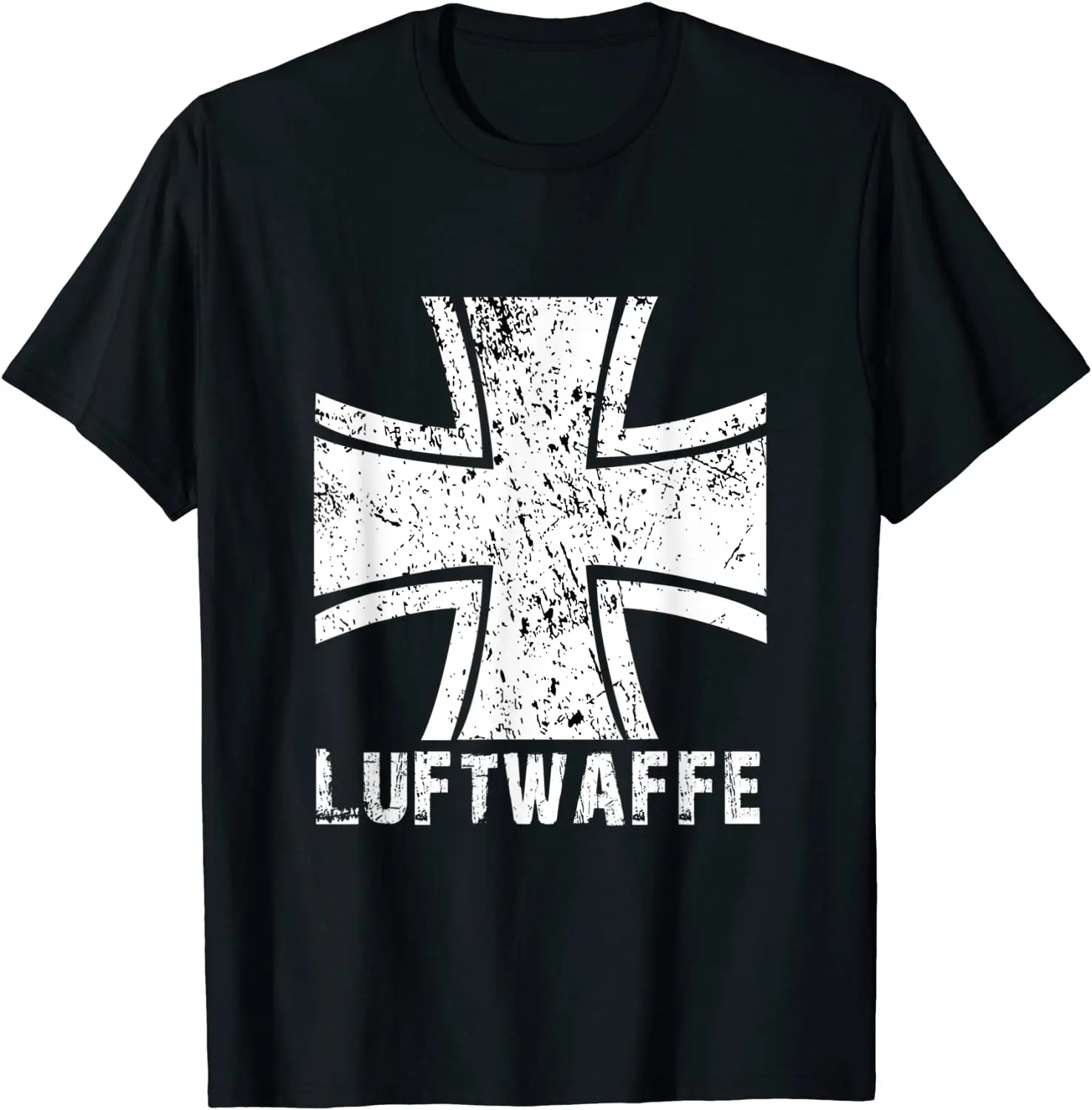 

German Military Iron Cross Air Force Soldier T-Shirt. Summer Cotton Short Sleeve O-Neck Mens T Shirt New S-3XL