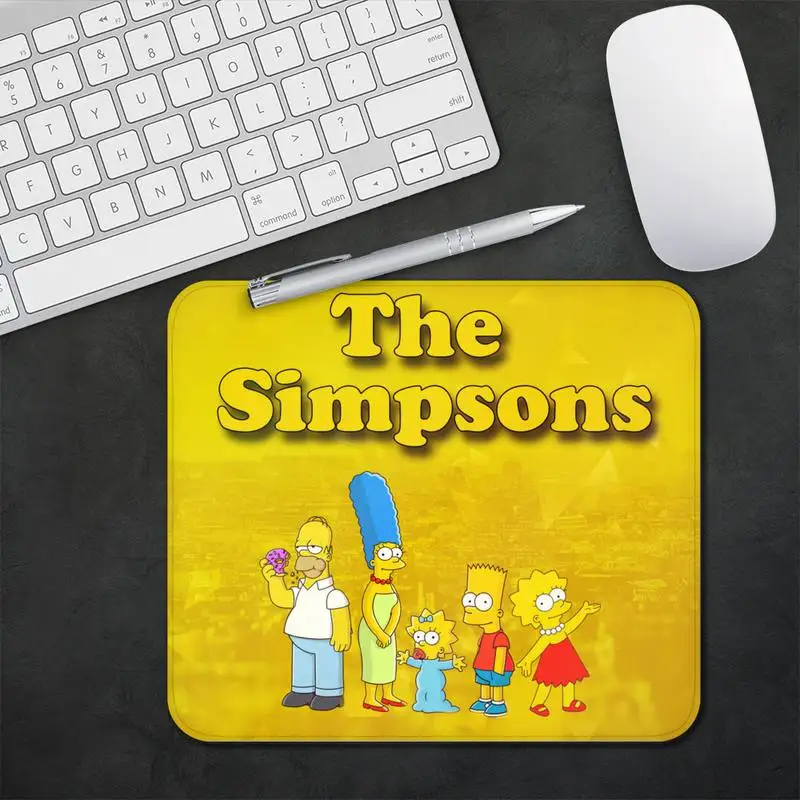 

Funny Simpsons Unique Desktop Pad Game Mousepad Mouse Pad Notebook Rubber Pad Keyboard Office Desktop Non-slip Pad 25x29cm