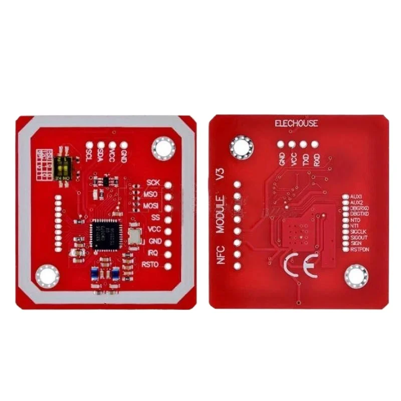 Модуль чтения и записи NFC RFID PN532 V3 со встроенной антенной, поддержка I2C SPI HSU для электронных проектов DIY (art.: 3920dc1027bdd) - 3920dc1027bdd