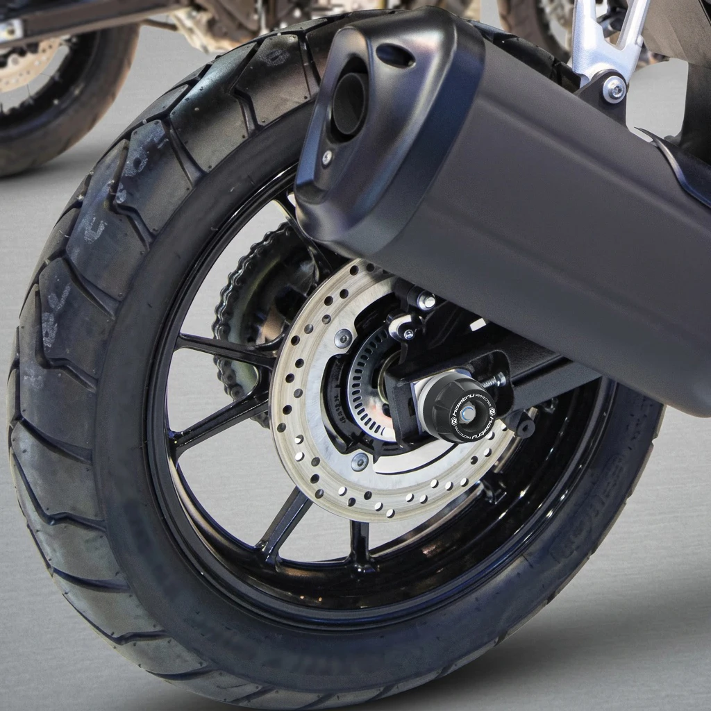 Фото Для мотоциклов SUZUKI V-Strom 1000 1050 X/XT GTA: Комплект защитных чехлов для шпинделей (2014-2023 г.в.) №4