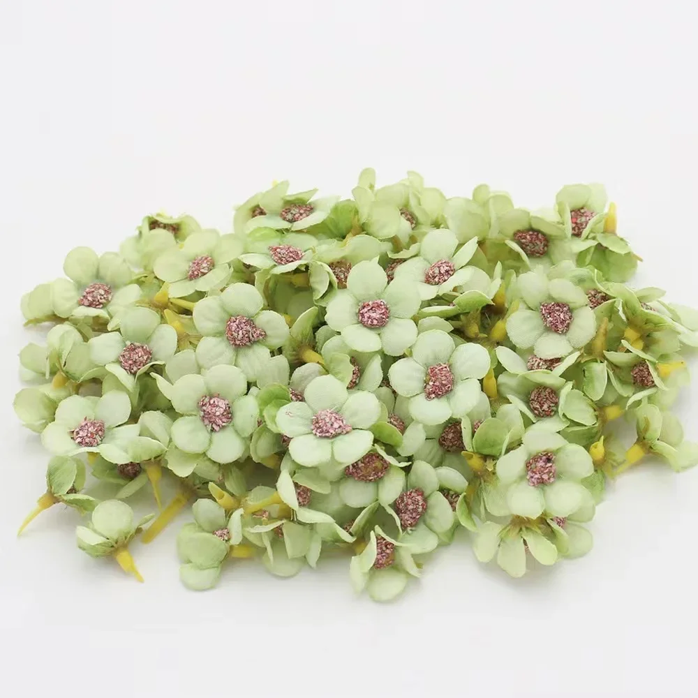 

Искусственные цветочные головки ромашки youyouhuan 2 см