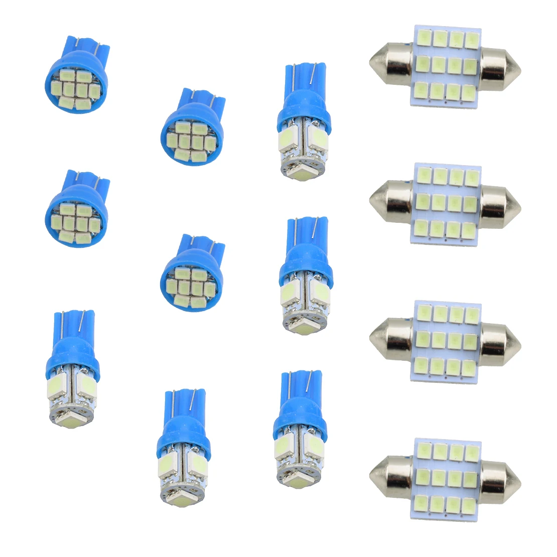

13 шт./компл. автомобильный передний левый задний правый Φ 12V подходит для купольного дверного номерного знака Комплект ламп
