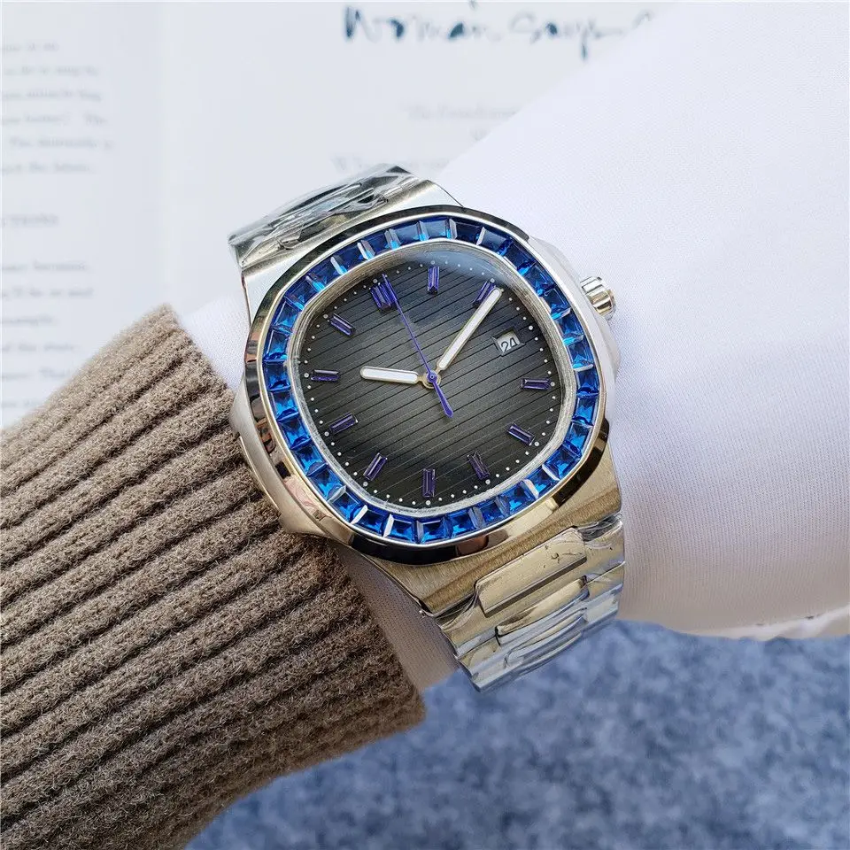 

AAA Clocks Watches for Men Wholesale Top Mens Watch High Quality Designer Mechanical Watches 42mm Nautilus Boutique Steel Strap