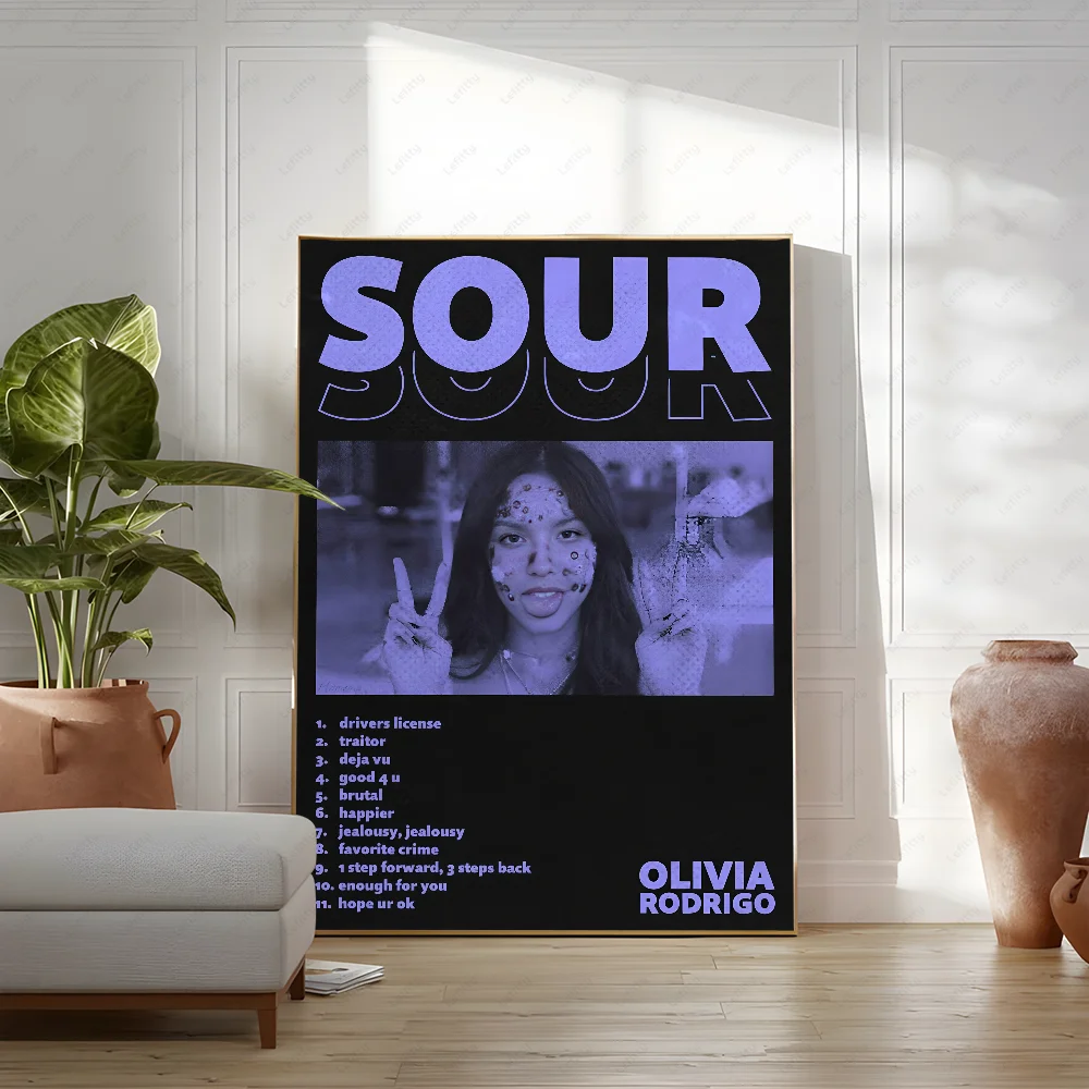 Обложка альбома O-Olivias Singer постер R-Rodrigos липкая настенная художественная печать