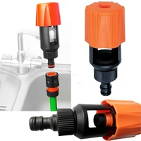 universal hose connector tap to garden plastic pipe mixer watering equipment for garden kitchen accessories hot selling