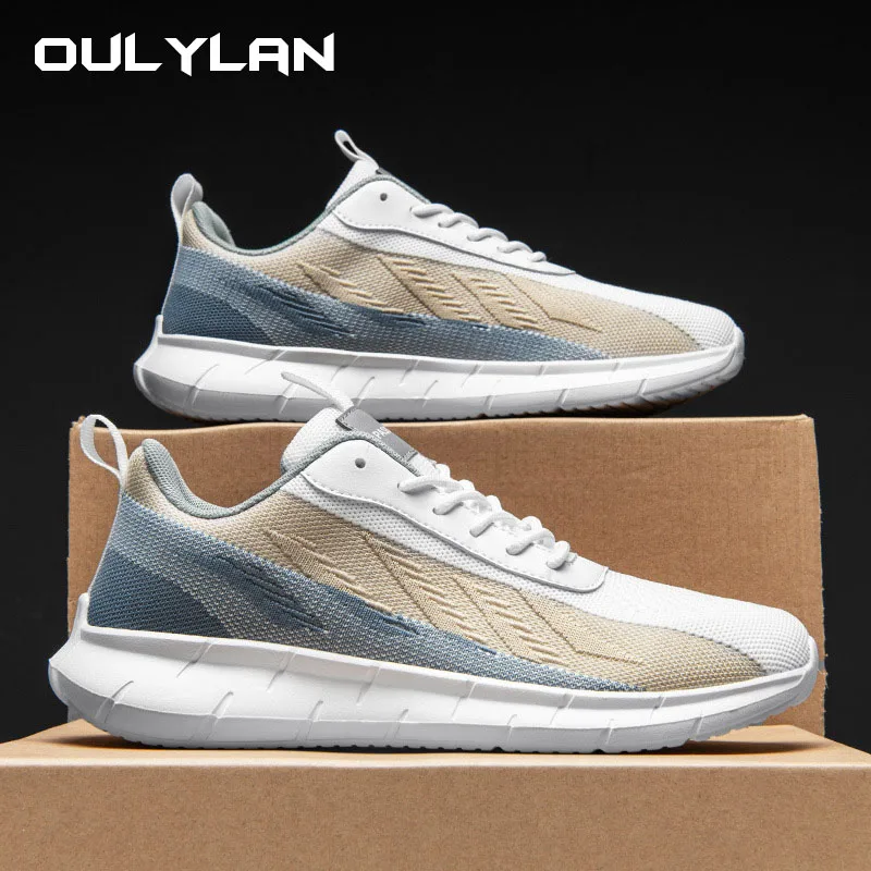 Мужская модная высококачественная дорожная обувь кожаные спортивные кроссовки