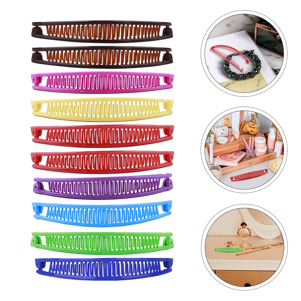 

10 Pcs Hairpin Comb Ladies Clips Creative Female Accessories Decorative Hairpins