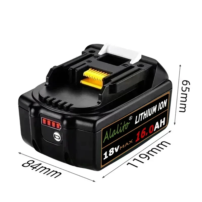 Литий-ионная аккумуляторная батарея BL1860 18 В 16000 мАч