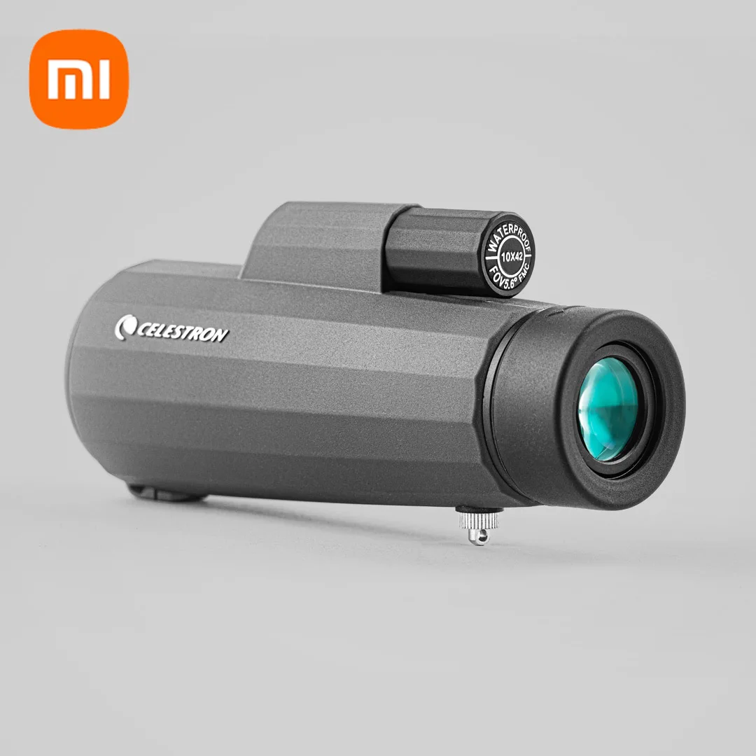 

Xiaomi CELESTRON Monocular Telescope Portable High-end Optical Lens Group Wide Angle Waterproof Multilayer Green Film Telescope