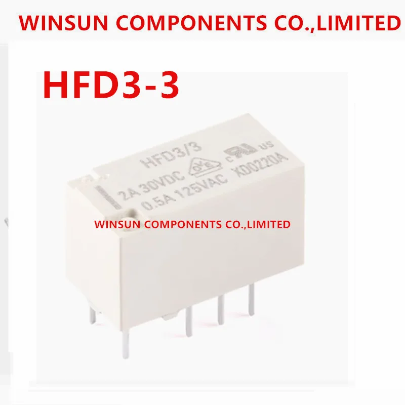 (5 шт.) 100% новое импортное оригинальное реле HFD3/3/5/12/24 3/5/12/24 В постоянного тока