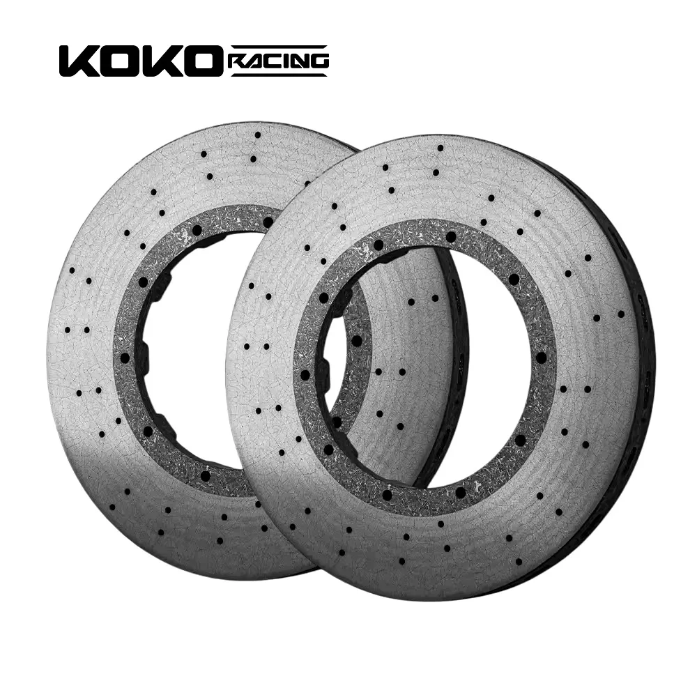 Фото Высокопроизводительные карбон-керамические тормозные диски Koko Racing для Wuling Xingchi №2