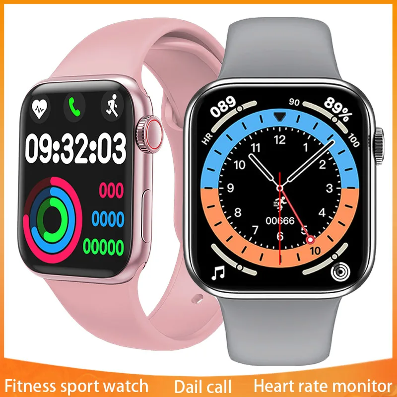 

Xiaomi HW16 Smart Watch Dail Call Alarm Clock Smartwatch Men Heart Rate Fitness Monitor Series6 for Gift Pk Iwo HW22pro HW57