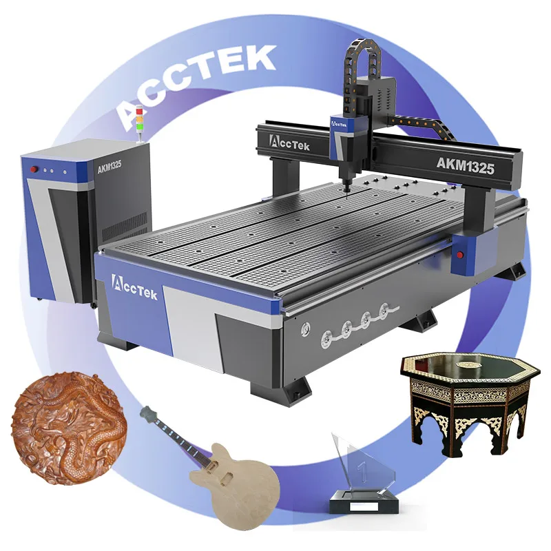 

CNC Router 1325 4x8 feet woodworking wood carving CNC engraver 3D Engraving machine for engraving and cutting wood and acrylic