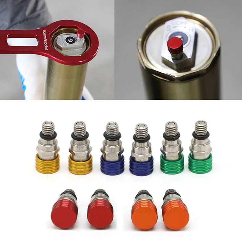 Спускной клапан для мотокросса m5x0 8 см Honda Kawasaki Yamaha Suzuki YZ85 YZ125 YZ250 YZ450F 250RX