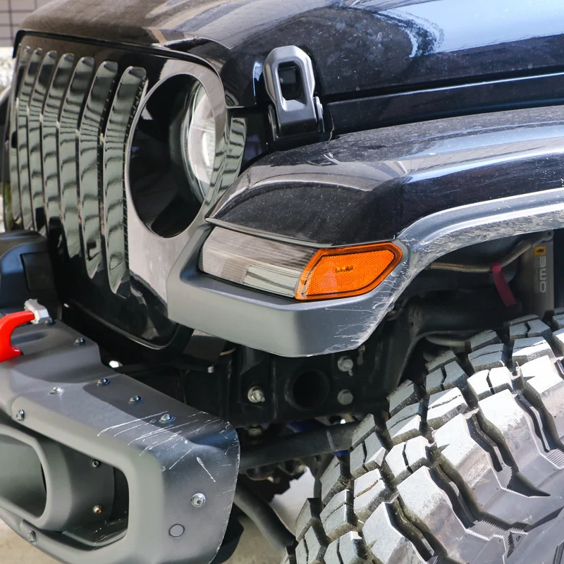 

Применим для 2018-2022 Jeep Wrangler JL модифицированное колесо для боковой лампы указателя поворота