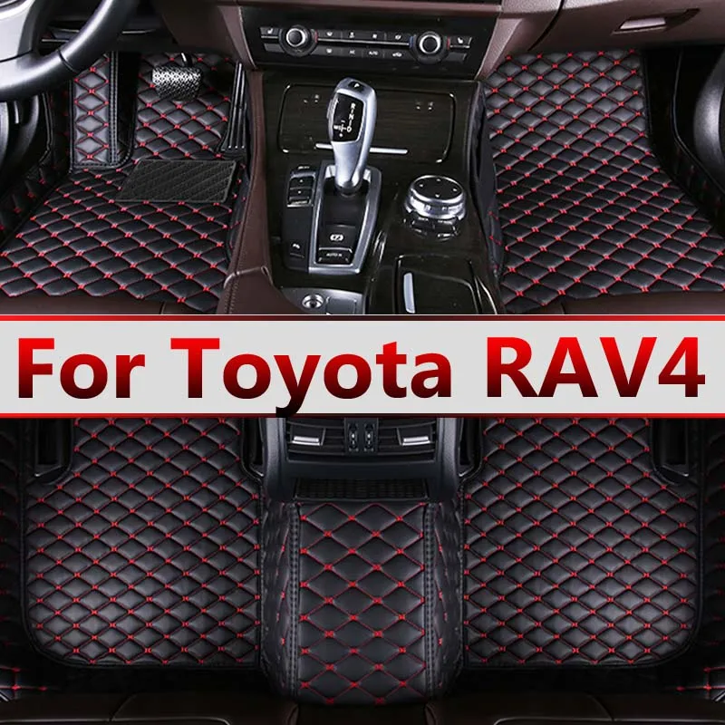 

Автомобильные коврики для Toyota RAV4 XA50 Hybrid 2020 2021 2022 2023, индивидуальные автомобильные накладки на ножки, автомобильный коврик, аксессуары для интерьера