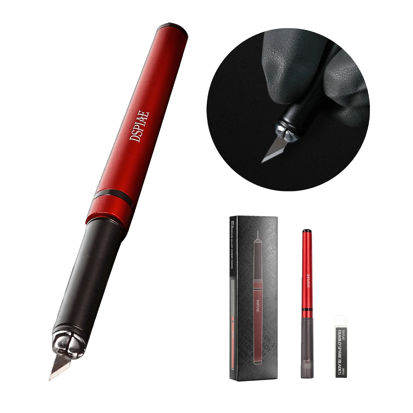 

New DSPIAE DK-01 Aluminum Alloy Pen Sharpener model Hobby Accessory