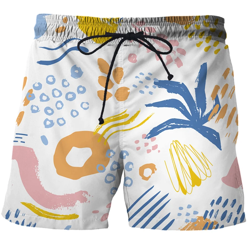 2022 new Art Painting 3d Printed Beach Shorts Men Pants Fashion Board Shorts Quick Dry Pants Streetwear Swimwear Male
