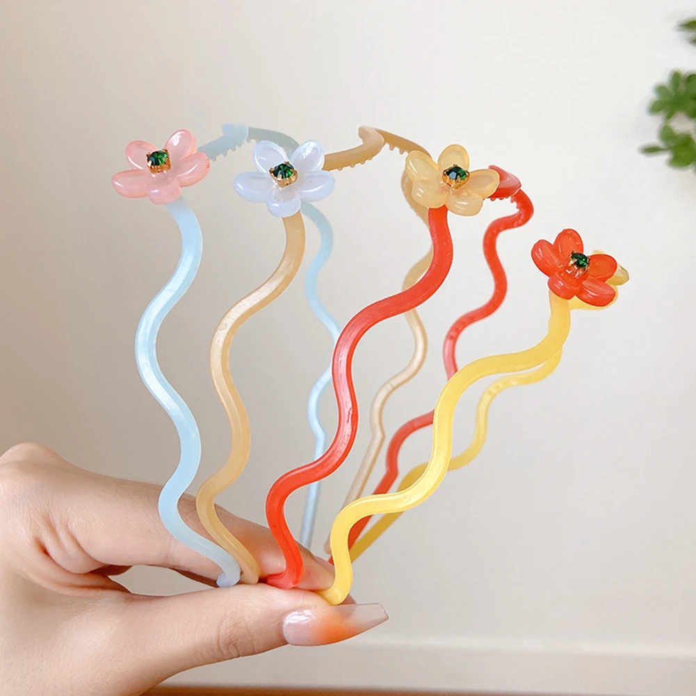 

New 1Pcs Sweet Candy Solid Color Hair Band For Kids Girls Ball Flower Heart Handmade Hairband Headband Headwear Hair Accessories