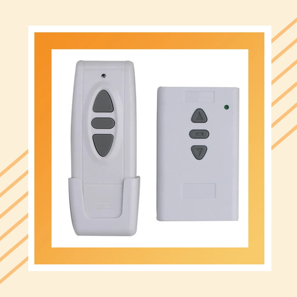 

AC Wireless Relay Receiver Transmitter Door Projector Remote Control Switch Module Controlling for Bedroom Office